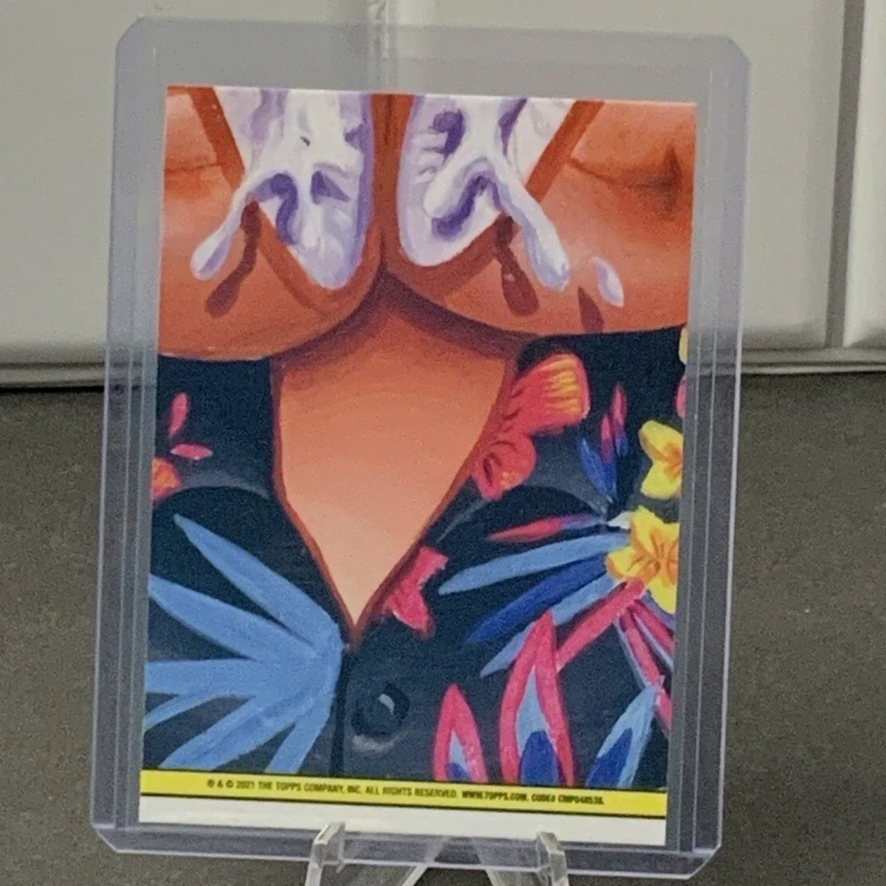 2023 GARBAGE PAIL KIDS GPK GO ON‎ VACATION BILLIE BIDET 50a ERROR